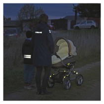 Reflexní páska 25 mm / 2m, 12 ks, box