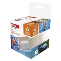 Opravná lepící páska na bazény, 1 m × 100 mm, průhledná