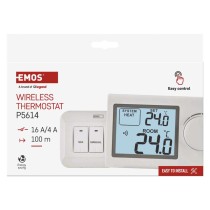 Raumthermostat P5614, manuell, kabellos