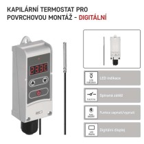 Příložný manuální kapilárový termostat P5684