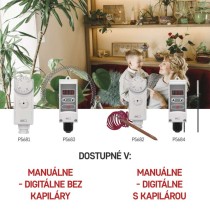Príložný manuálny kapilárový termostat P5684