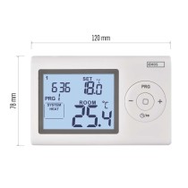 Raumthermostat P5607, programmierbar, verkabelt