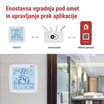 Talni žični termostat WiFi GoSmart P56S01F s programiranjem