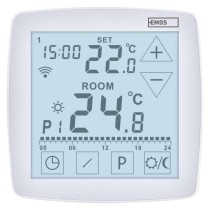 Podlahový programovatelný drátový WiFi GoSmart termostat P56S01F