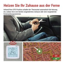 GoSmart Raumthermostat P56S01 mit WiFi, programmierbar, verkabelt