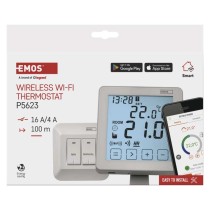 Programozható vezeték nélküli szobatermosztát WiFi-vel P5623 