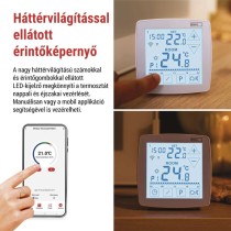 GoSmart Programozható vezeték nélküli szobatermosztát WiFi-vel P56S11 