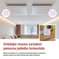 Izbový programovateľný bezdrôtový WiFi GoSmart termostat P56S11