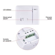 Izbový programovateľný bezdrôtový WiFi GoSmart termostat P56S11