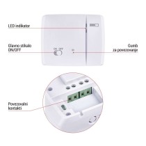 Sobni brezžični WiFi GoSmart termostat P56S11 s programiranjem