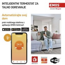 Talni žični termostat WiFi GoSmart P56201UF s programiranjem