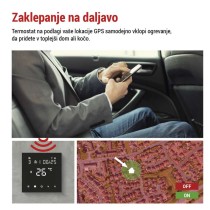 Talni žični termostat WiFi GoSmart P56201BUF s programiranjem