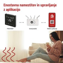 Talni žični termostat WiFi GoSmart P56201BUF s programiranjem