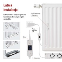 Wentylator podgrzejnikowy MONO, biały