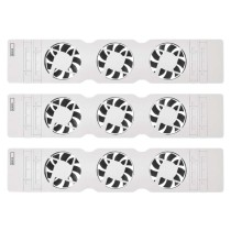 Heizkörperventilator TRIO, weiß