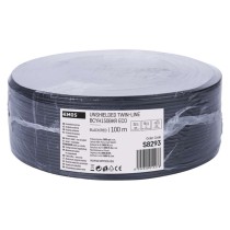 Dvojlinka ECO 2x1,5mm, čierno/červená, 100m