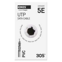 EMOS UTP kábel CAT5E CCA