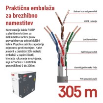 Kabel CAT6 FTP 305M