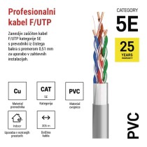 Kabel CAT5E FTP 305M