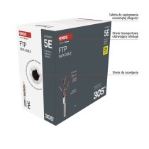 Kabel Ftp Cat5e, 305m