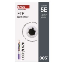 Datový kábel FTP CAT 5E LSZH, 305m