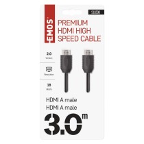 HDMI 2.0 high speed kábel A vidlica – A vidlica 3m
