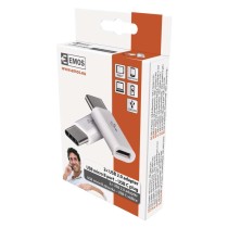 Adaptér micro USB-B 2.0 / USB-C 2.0, biely, 2 ks