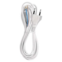 Flexo šňůra PVC 2x 0,75mm2, 3m, bílá