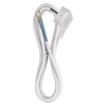 Flexo šňůra PVC 3x 1,0mm2, 2m, bílá