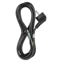 Flexo šňůra PVC 3x 1,0mm2, 3m, černá