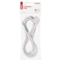 Flexo šňůra PVC 3x 1,0mm2, 5m, bílá