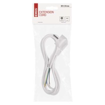 Flexo šňůra PVC 3x 0,75mm2, 2m, bílá