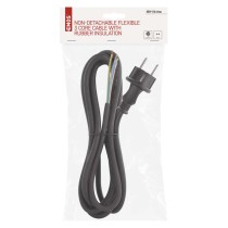 Flexo šňůra gumová 3x 2,5mm2, 5m, černá