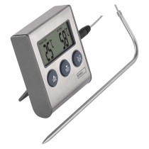 Digitālais grila termometrs ar taimeri, vadu sensors E2157