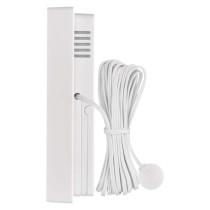 Digitālais termometrs ar mitruma mērītāju, vadu sensors, modinātājs E0558P