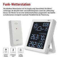 Drahtlose Wetterstation E8647W