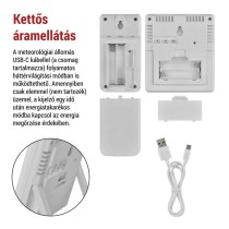 EMOS Meteorológiai állomás E8647W