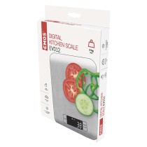 Digitálna kuchynská váha EV012, strieborná