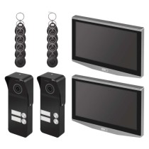 Video-Türsprechanlagen-Set IP-750 mit 2 Eingängen für 2 Teilnehmer