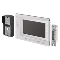 Videodomofon za vrata + kamera EM-07HD + zaklepanje vrat zamek FAB1221
