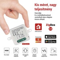 GoSmart kapcsolómodul IP-2103SZ, ZigBee, 1 csatornás (nem igényel N vezetéket)