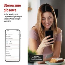 GoSmart Moduł włączeniowy IP-2103SZ, ZigBee, 1-kanałowy, bez przewodu zerowego