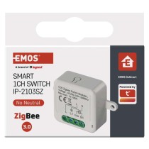 GoSmart stikalni modul IP-2103SZ, ZigBee, 1-kanalni (ne potrebuje žice N)
