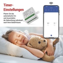 GoSmart Schaltermodul IP-2104SZ, ZigBee, 2-Kanal (kein N-Draht erforderlich)