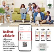 GoSmart modul stmievania IP-2111DZ, ZigBee, 1-kanálový
