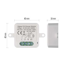 GoSmart modul stmievania IP-2111DZ, ZigBee, 1-kanálový
