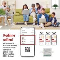 GoSmart modul stmívací IP-2112DZ, ZigBee, 2-kanálový