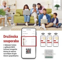 GoSmart modul za zatemnitev IP-2112DZ, ZigBee, 2-kanalni
