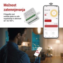 GoSmart modul za zatemnitev IP-2112DZ, ZigBee, 2-kanalni