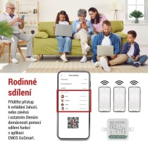 GoSmart modul motorický IP-2121CZ, ZigBee, 1-kanálový